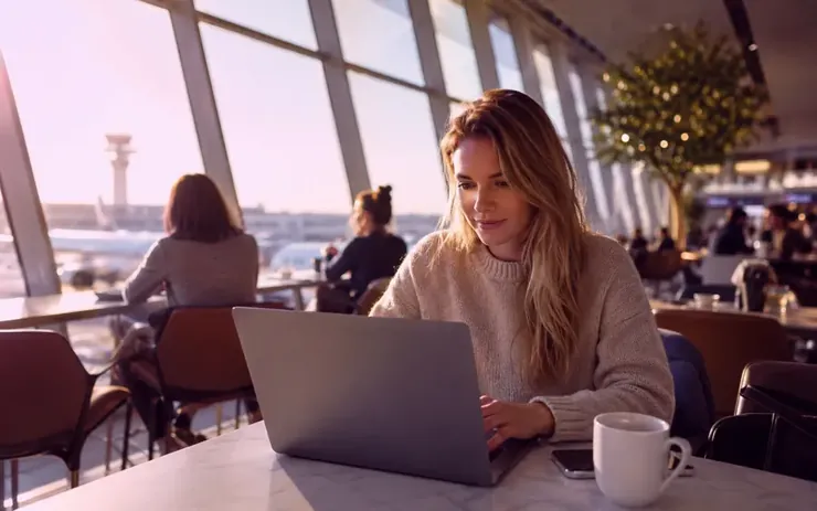On public Wi-Fi