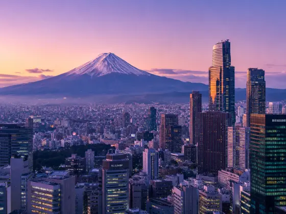 Tokyo skyline representing Senton VPN servers in Japan